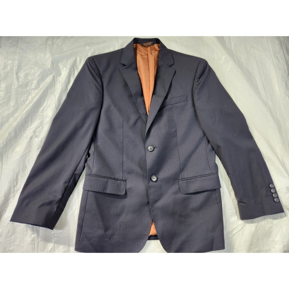 Jos. A. Bank Joseph Collection Mens Navy Blue 100% Wool Blazer 38 S Slim Fit